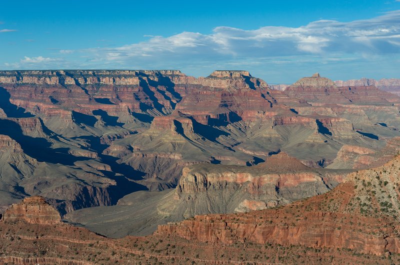 View into the Grand Canyon from Mather Point