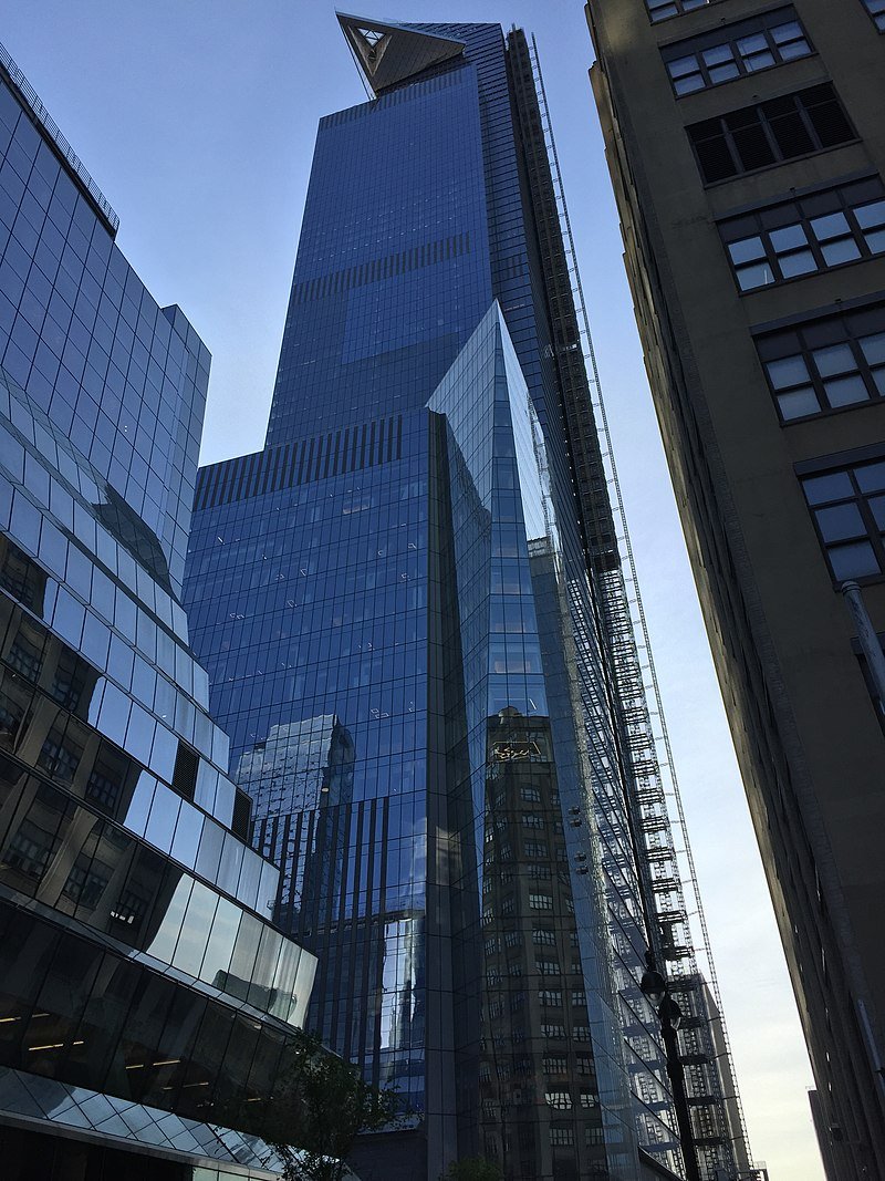 30 Hudson Yards tower, home of the Edge outdoor sky deck, New York City