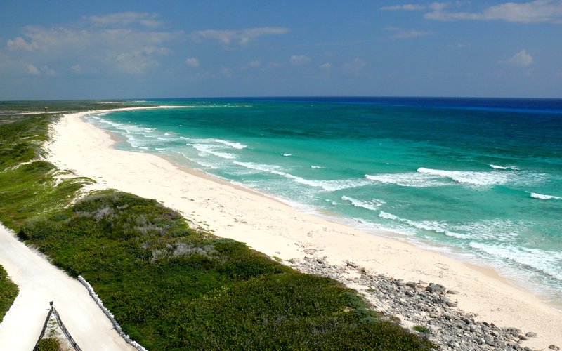 Coastal view at Punta Sur, Cozumel, Mexico