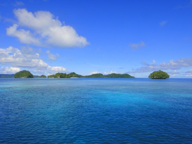 Rock Islands near German Channel, adjacent to Blue Corner, Palau