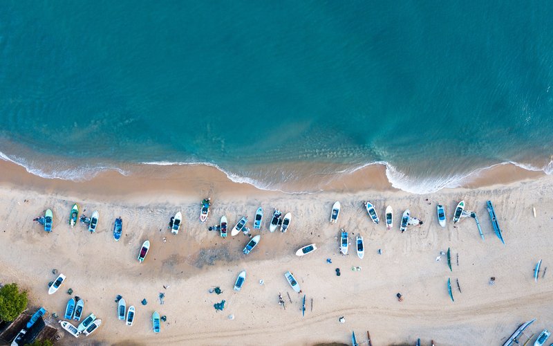 Waves at Arugam Bay, Sri Lanka