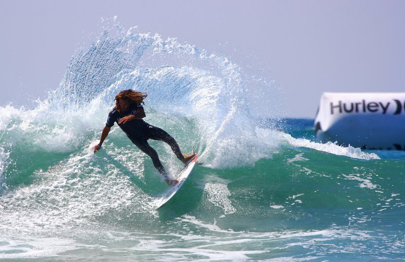 Surfer Rob Machado at Lower Trestles, California