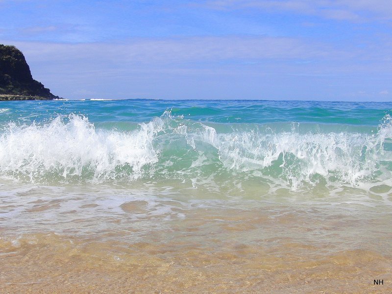 Makaha Beach, west side of Oahu
