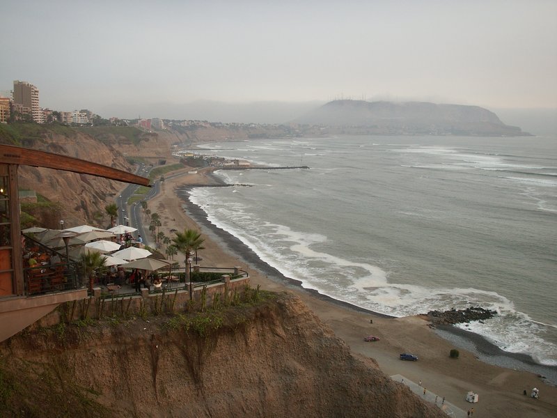 Costa Verde coastline, Lima, Peru