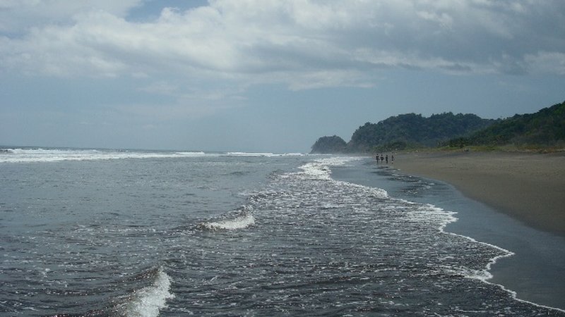 Beach at Playa Hermosa near Jacó, Costa Rica