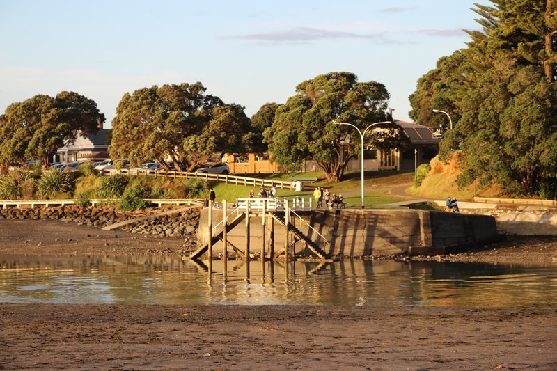 West coast town of Raglan, New Zealand