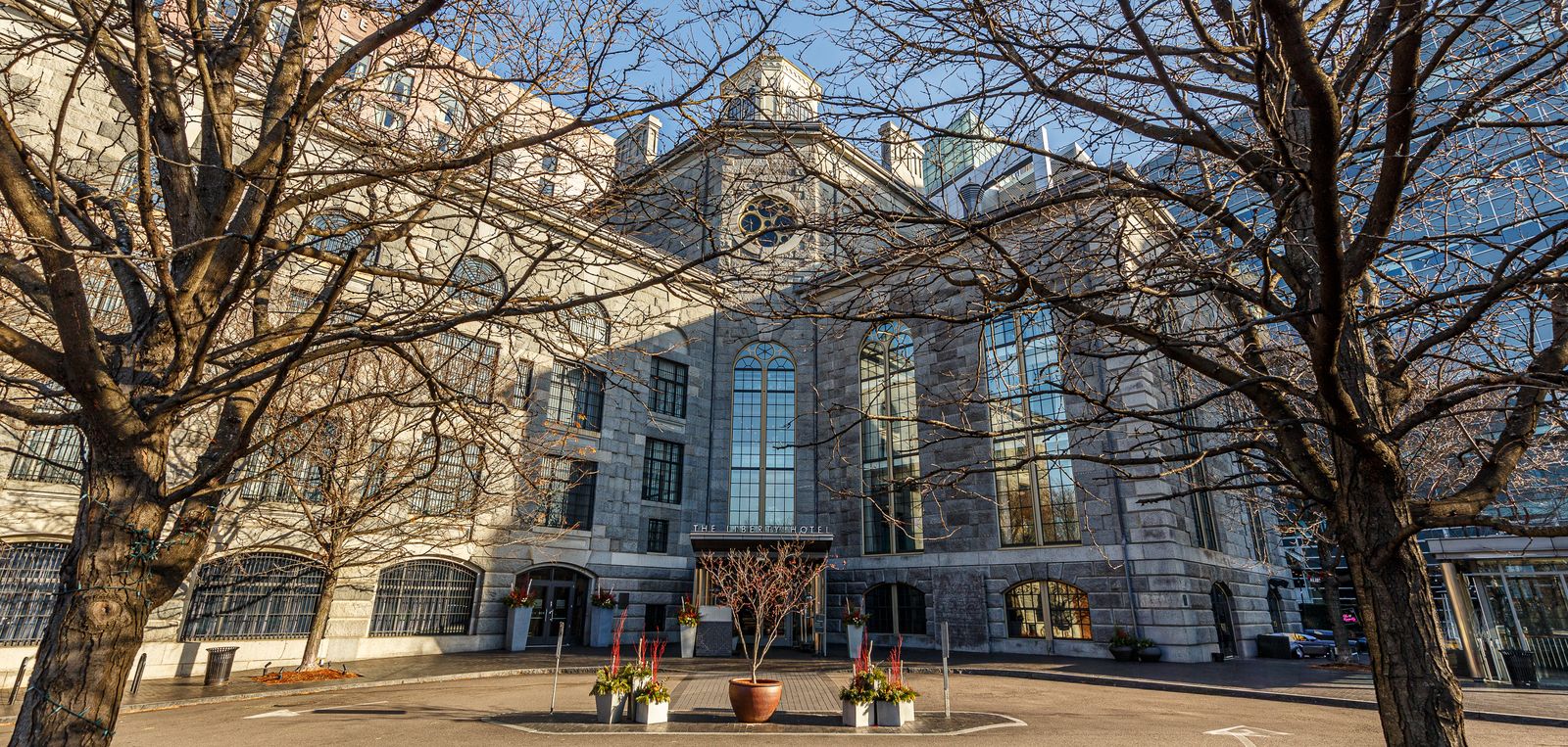 Liberty Hotel in Boston, formerly the Charles Street Jail built in 1851