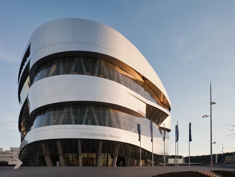 Mercedes-Benz Museum, Stuttgart, Germany