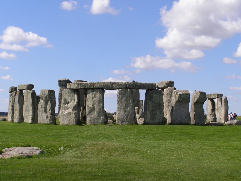 Stonehenge prehistoric stone circle on Salisbury Plain, Wiltshire, England