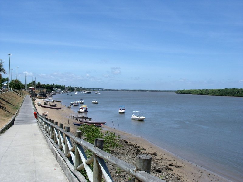 Orla do Mosqueiro on the Vaza-Barris River