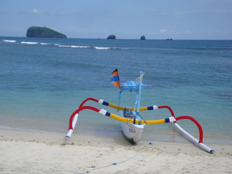Candidasa bay, east Bali