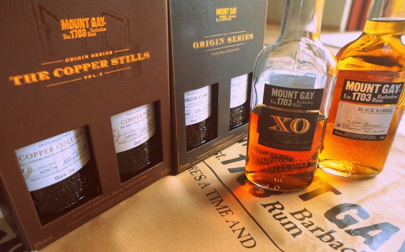 Mount Gay Rum — Origin Series, Black Barrel and XO expressions, Barbados