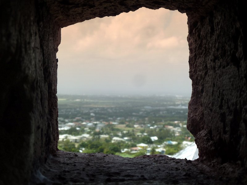 View from Gun Hill Signal Station across Barbados