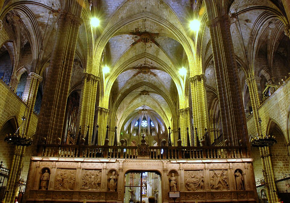Cathedral of Barcelona interior