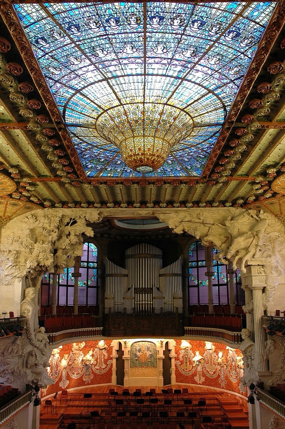 Palau de la Música Catalana interior
