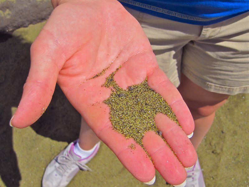 Papakolea Green Sand Beach, Hawaiʻi Island
