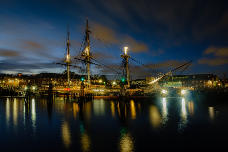 USS Constitution, Charlestown Navy Yard