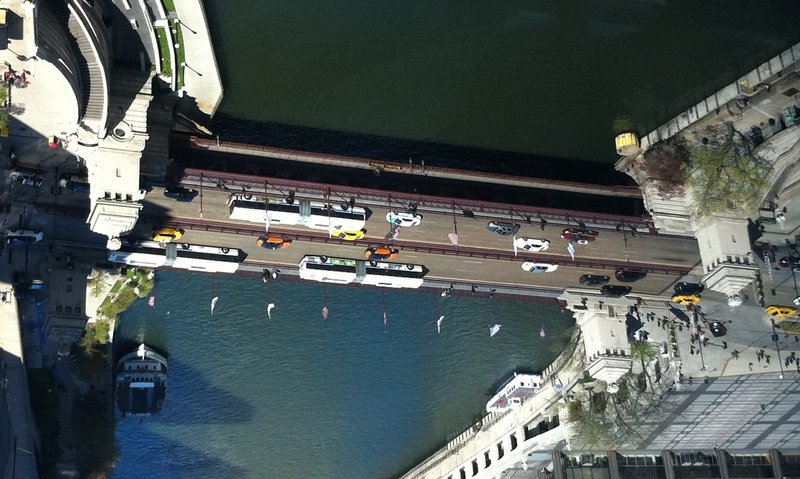 Chicago River at Michigan Avenue Bridge