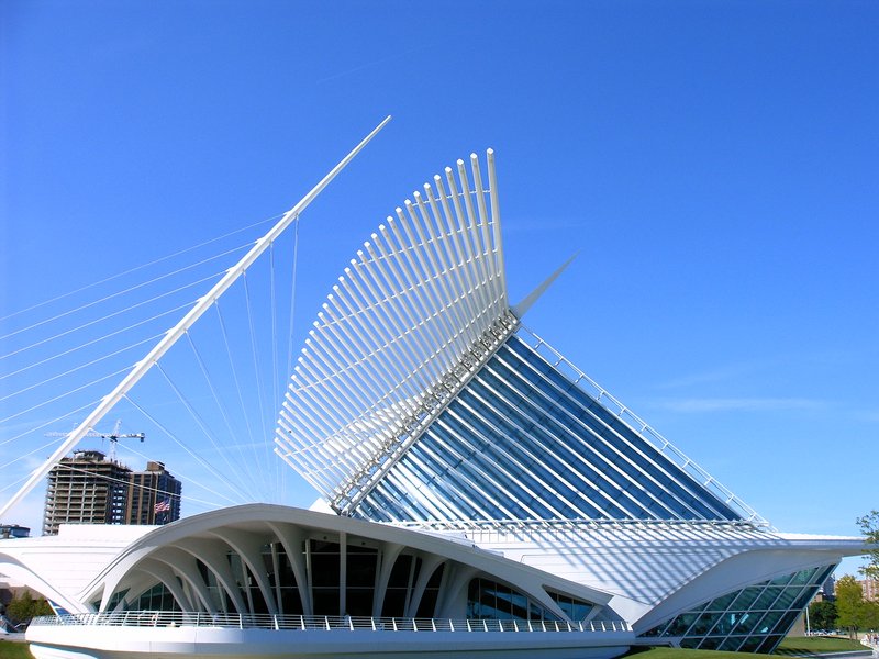 Milwaukee Art Museum exterior, Milwaukee