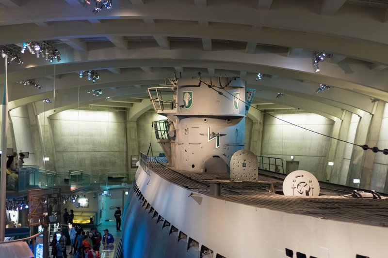 U-505 Submarine at the Griffin Museum of Science and Industry, Chicago