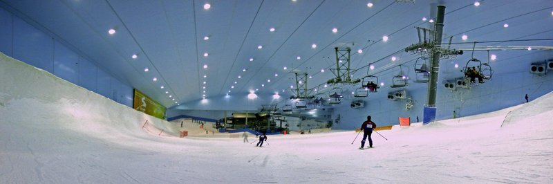 Ski Dubai indoor slope