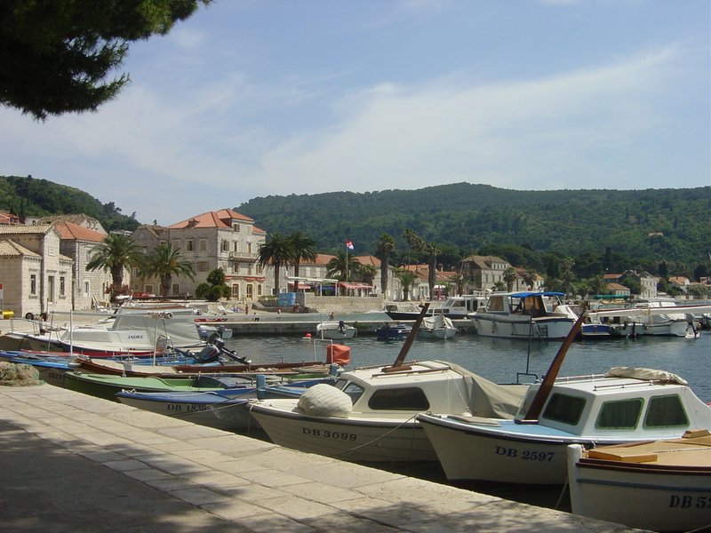 Harbour on Lopud island