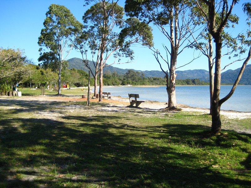 Lagoa do Peri municipal park lagoon view