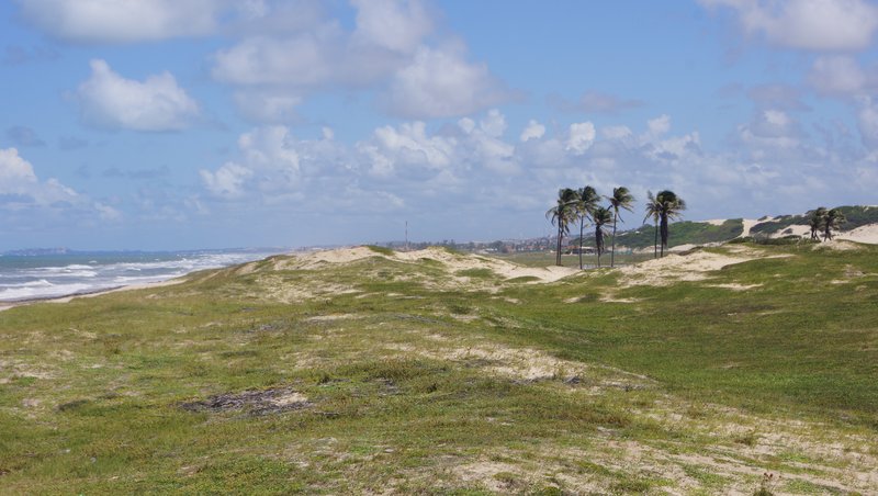 Praia de Sabiaguaba estuary beach inside the APA conservation area in Fortaleza