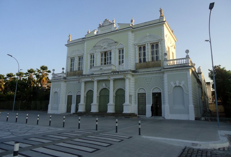 Theatro José de Alencar Fortaleza exterior Art Nouveau