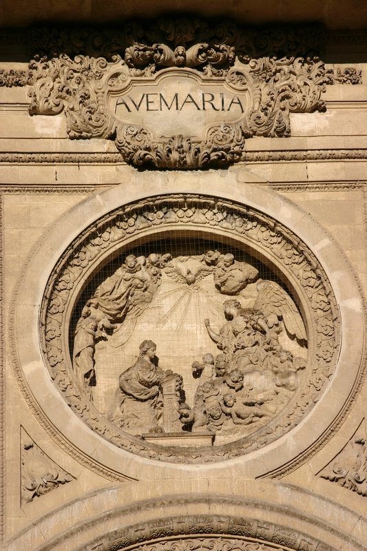 Facade of Granada Cathedral