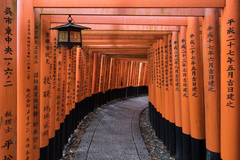 Fushimi Inari torii gates