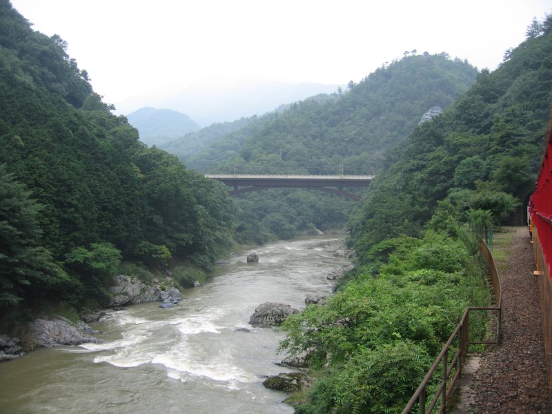 Hozu River gorge