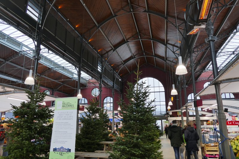 Halles de Wazemmes iron market hall, Lille
