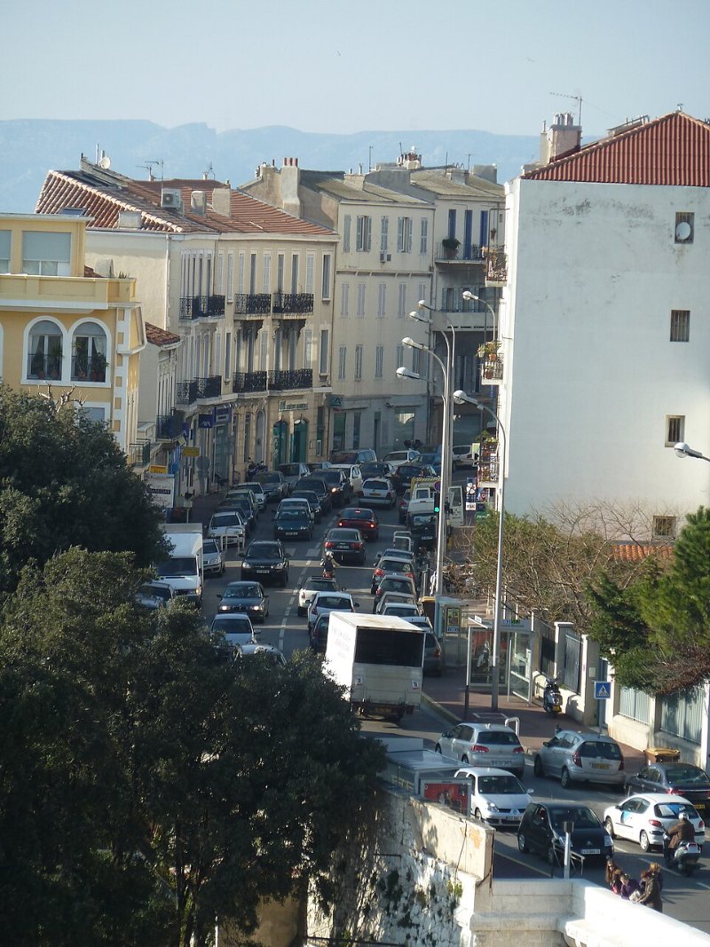 Corniche Kennedy Marseille seafront