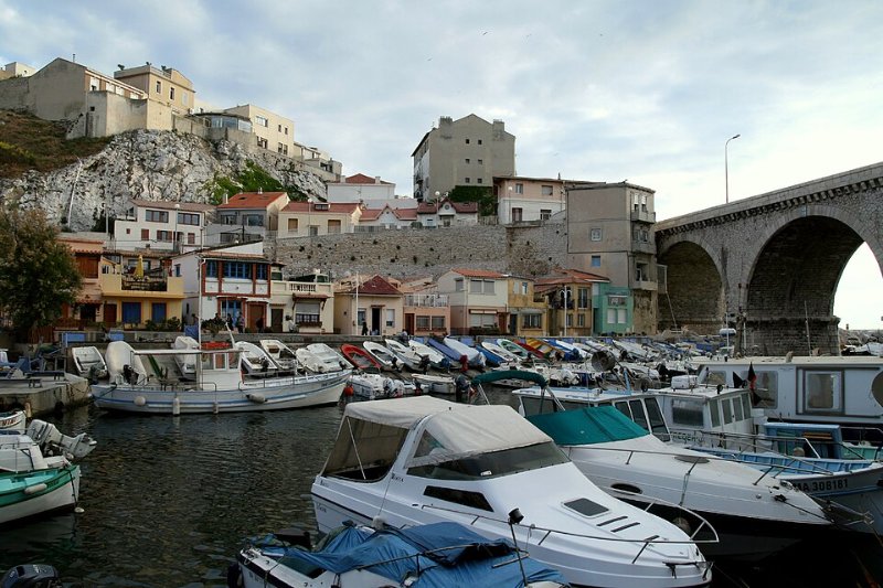 Vallon des Auffes fishing cove Marseille