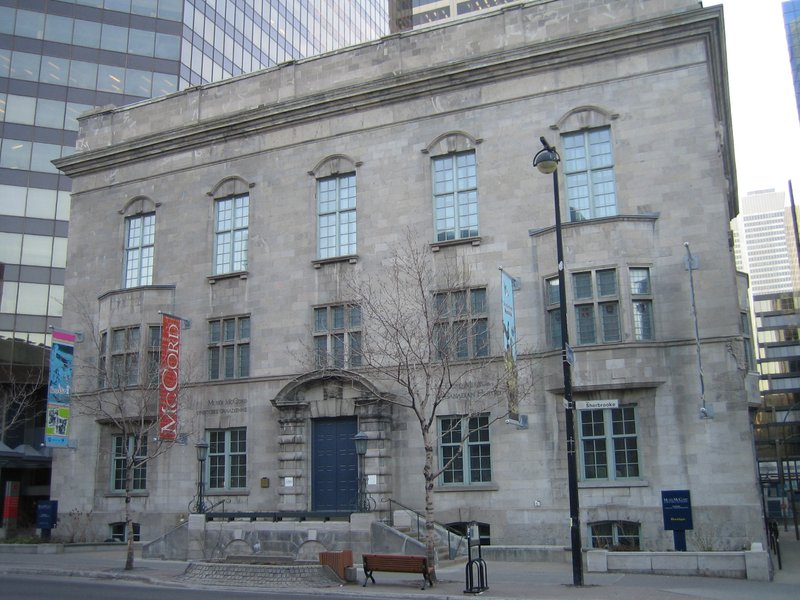 McCord Stewart Museum facade, Montreal