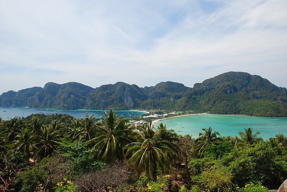 Ko Phi Phi Don from the viewpoint