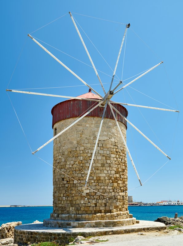 Windmills of Mandraki, Rhodes