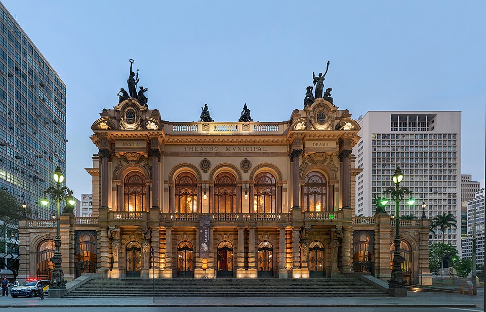Theatro Municipal de São Paulo exterior