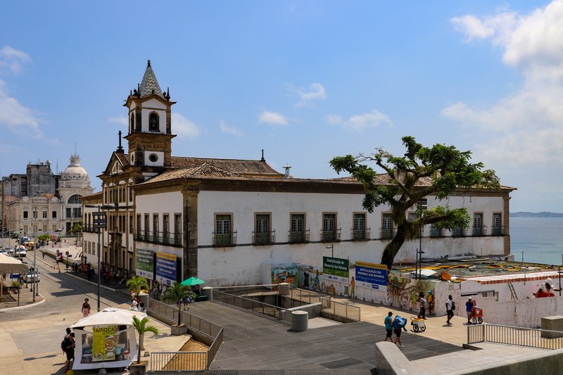 Santa Casa de Misericórdia facade Salvador