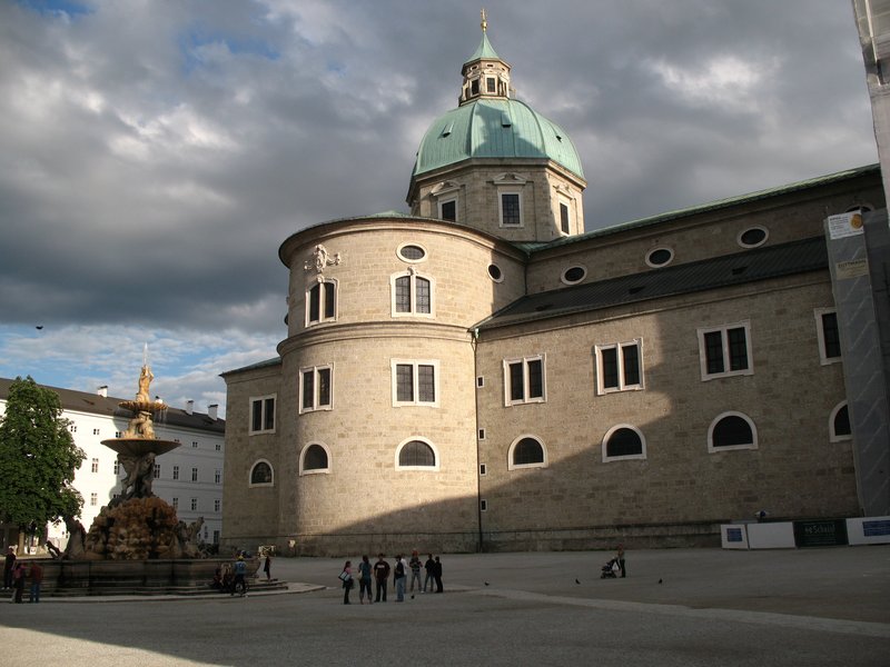Salzburg Cathedral from Residenzplatz