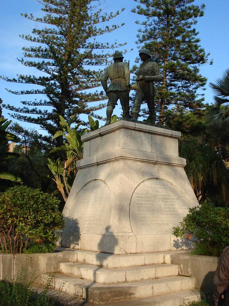 Villa Comunale gardens in Taormina