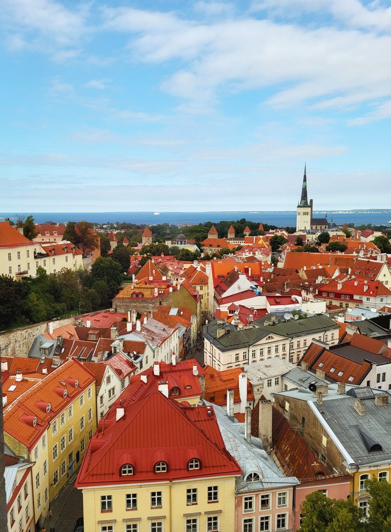 Tallinn Old Town panorama