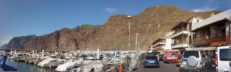 Los Gigantes — sea cliffs