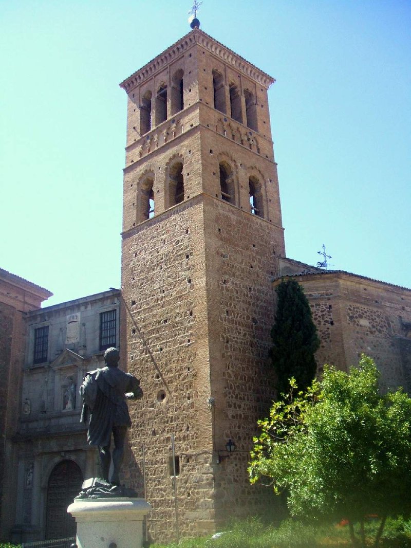 Iglesia de San Román Mudéjar bell tower Toledo