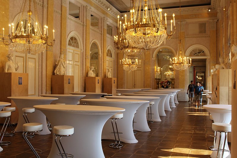 Albertina Musensaal ceremonial hall interior