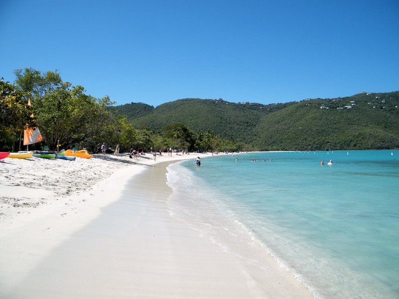 Magens Bay beach, St. Thomas USVI