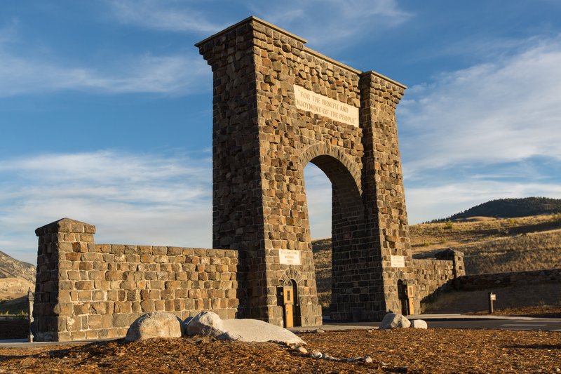 Roosevelt Arch historic entrance