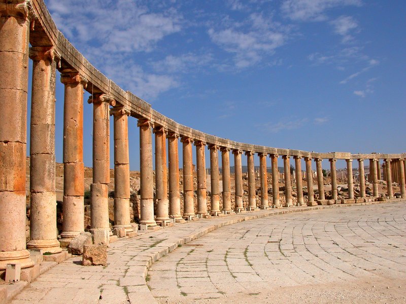 Oval Plaza, Jerash