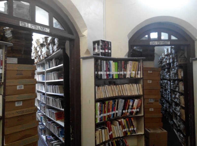 Nassau Public Library octagonal building